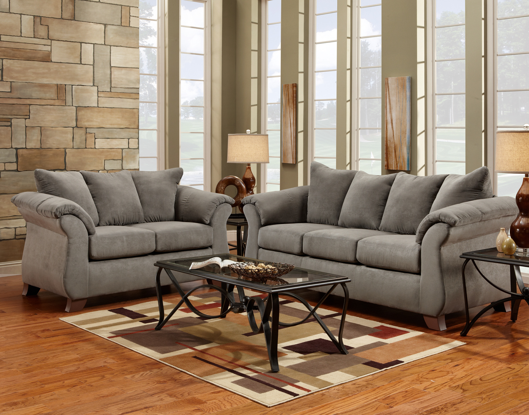 Living Room Sofa And Loveseat Sets
